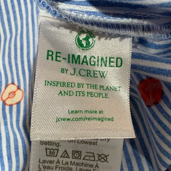 J.Crew Factory Cotton Poplin Shirt in Signature Fit women’s S - Picture 7 of 11